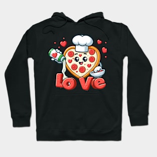 Valentine's Cartoon Delights T-Shirt Hoodie